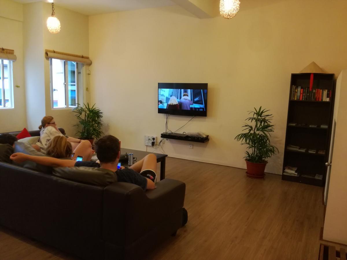 Harbourside Backpackers Hostel Sandakan Bagian luar foto